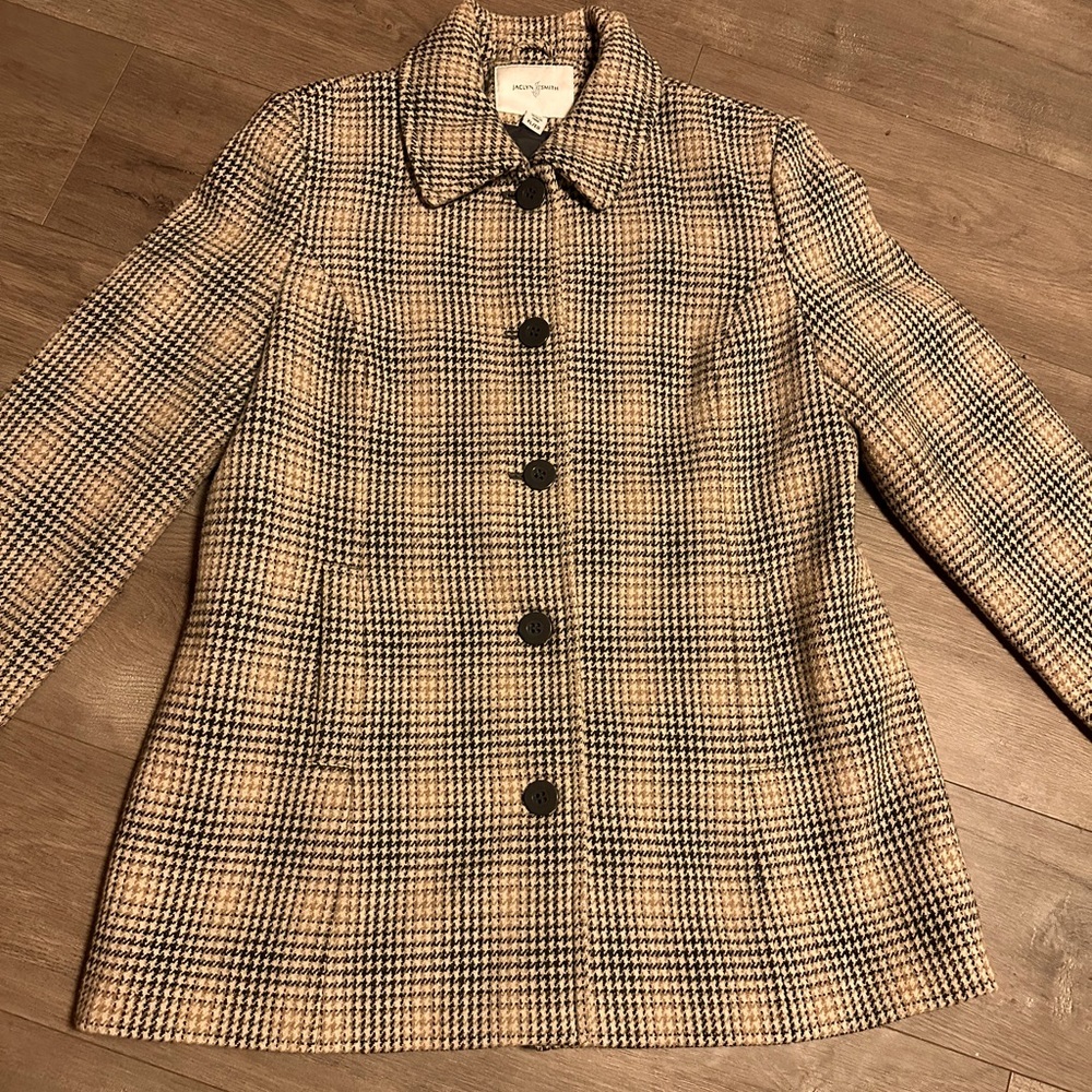 Jaclyn Smith Brand Womens Pea Coat